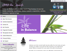 Tablet Screenshot of centerformentalhealth.net